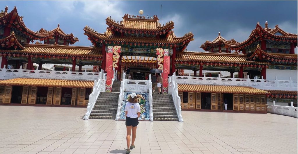Outdoor full picture of the Thean Hou Temple KL