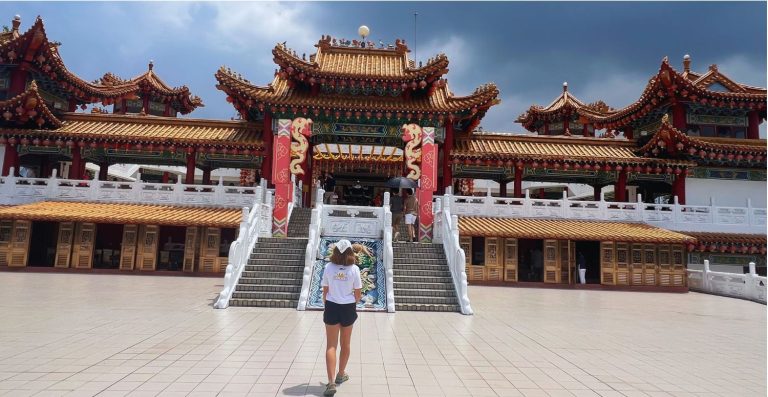 Outdoor full picture of the Thean Hou Temple KL