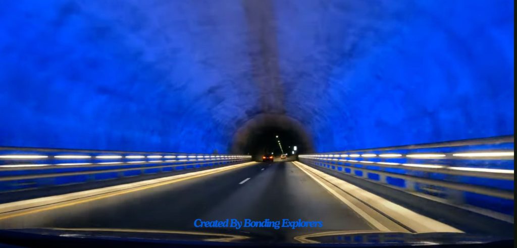 Drive through The Ryfylke Tunnel