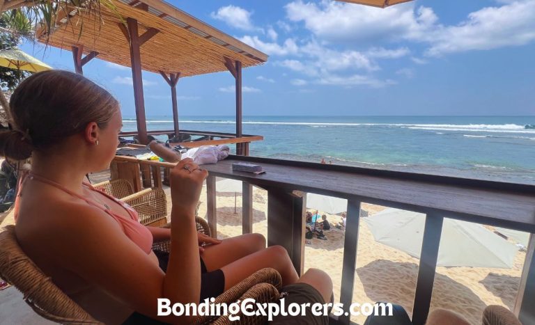 Main Picture, eating ice cream while ennjoying the view