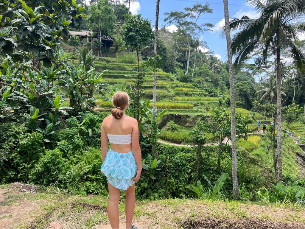 enjoying the view