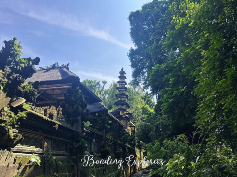 main picture, with the temple in sight at the start of the walk