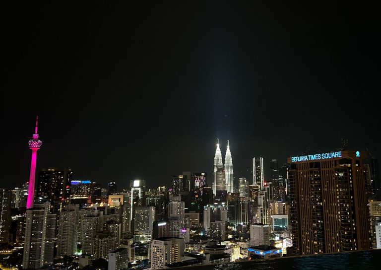 Main Image, viewpoint from a roofbar in Kuala Lumpur