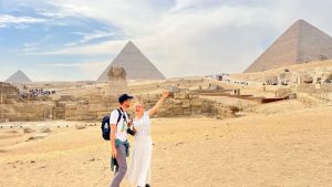 Main Image . FatherDaughter Travel Through Egypt Pyramids
